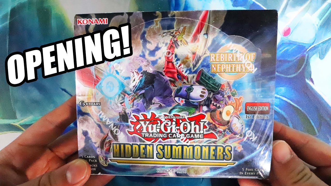 Yu-Gi-Oh! Hidden Summoners Booster Box Opening 2018! (Brand New Prank-Kids, Nephthys, Makayashi)