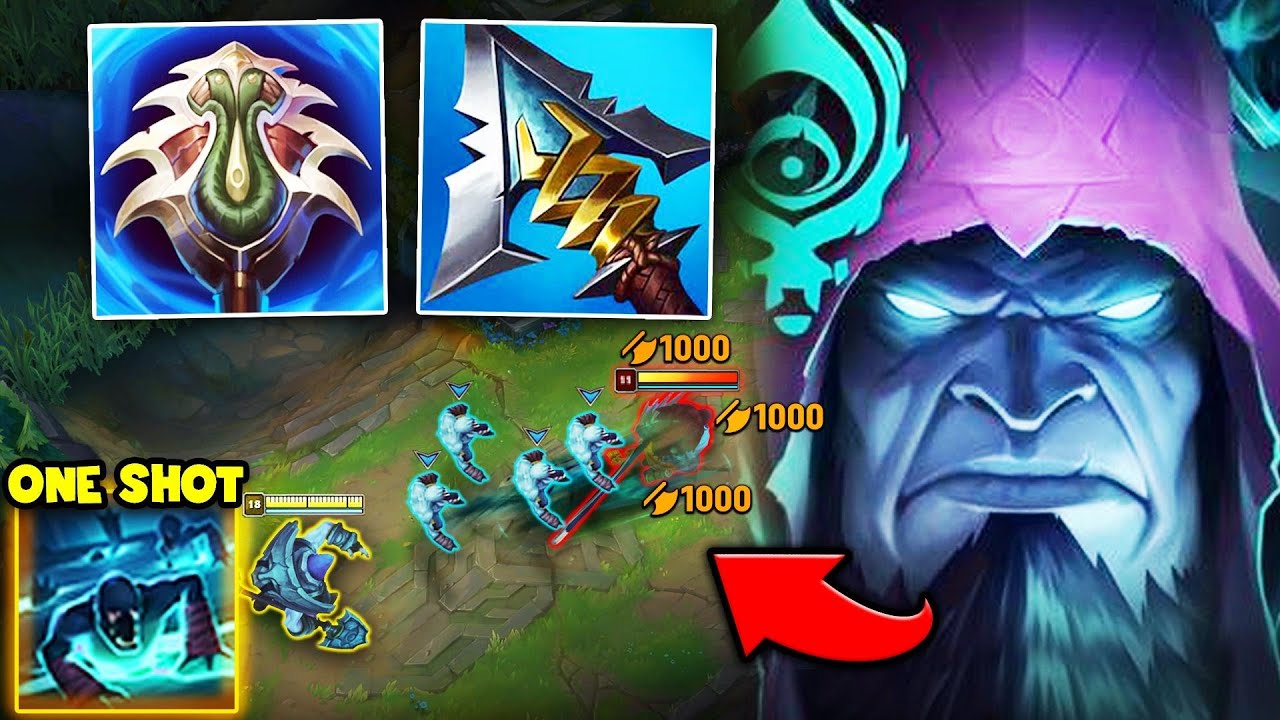 Yorick but I'm full lethality and my Ghouls literally one shot everything