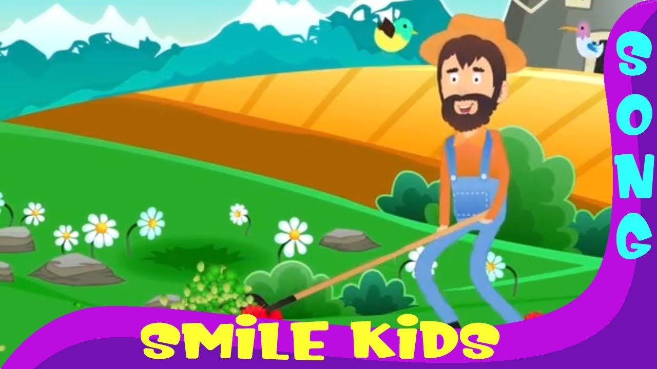 THE FARMER IN THE DELL -  Smile Kids Song  - Nursery Rhymes