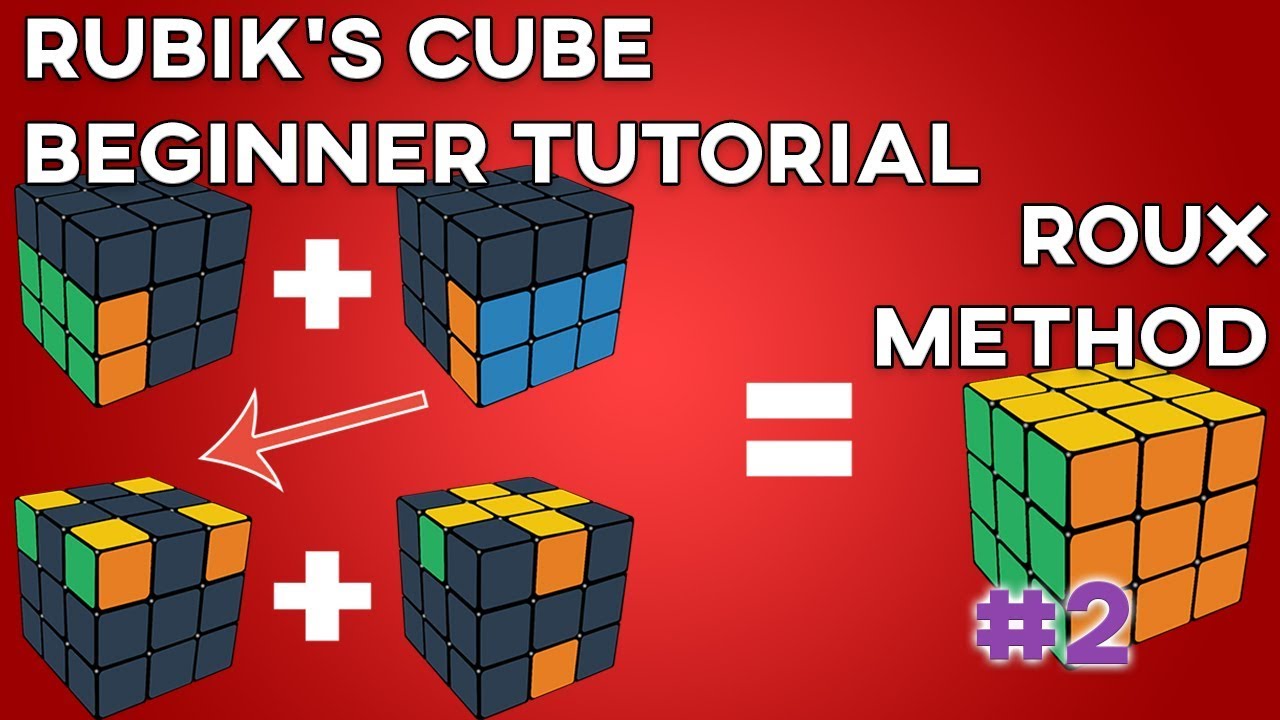 How to Solve the 3x3x3 Rubik's Cube: Roux Method - Second Block (SB Tutorial)