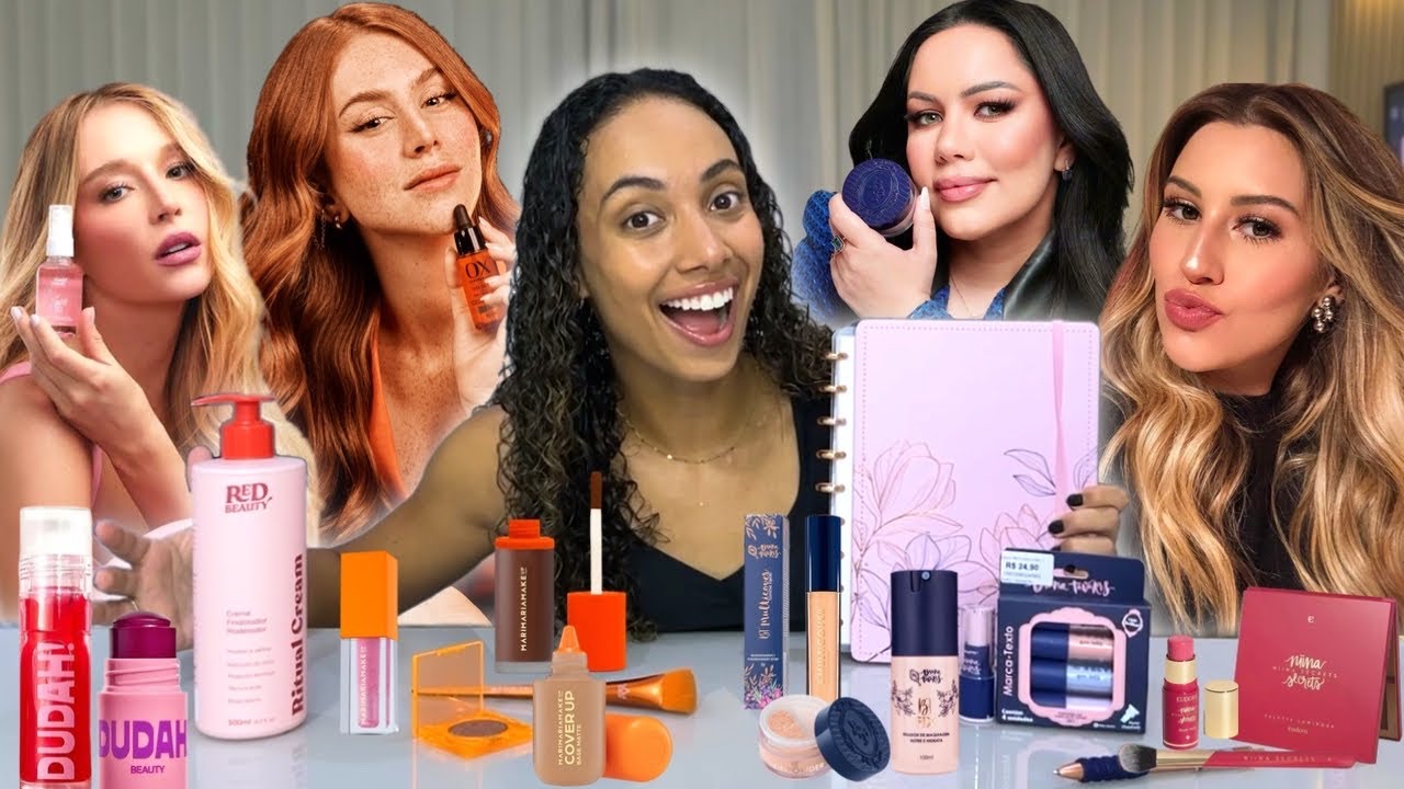 TESTANDO E AVALIANDO PRODUTOS DE INFLUENCIADORES-MUITA NOVIDADE!!!