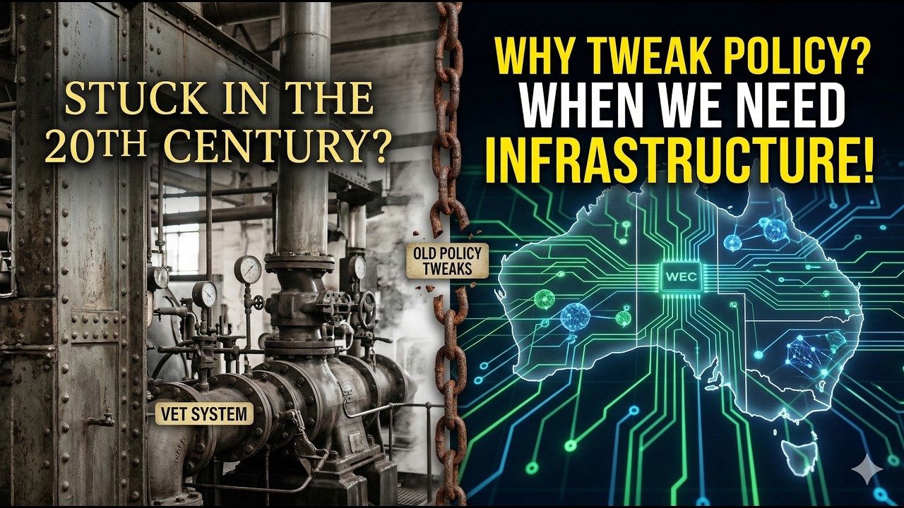 Is Australia's VET System Stuck in the 20th Century? Why Tweak Policy When We Need Infrastructure.