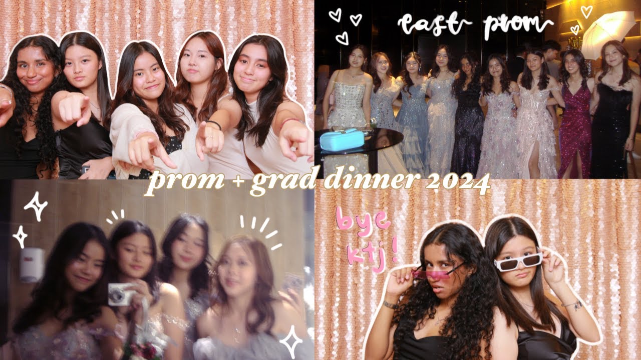 prom + grad dinner vlog⭐️