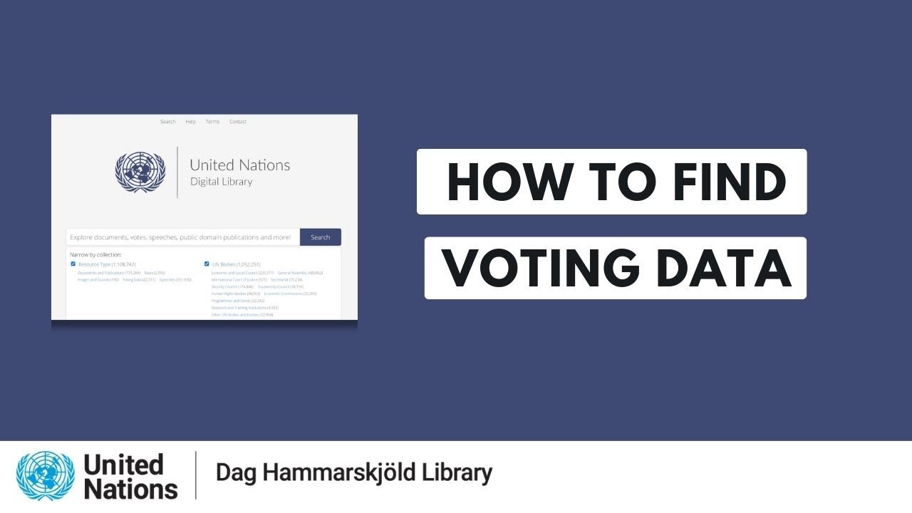 How to find Voting Data