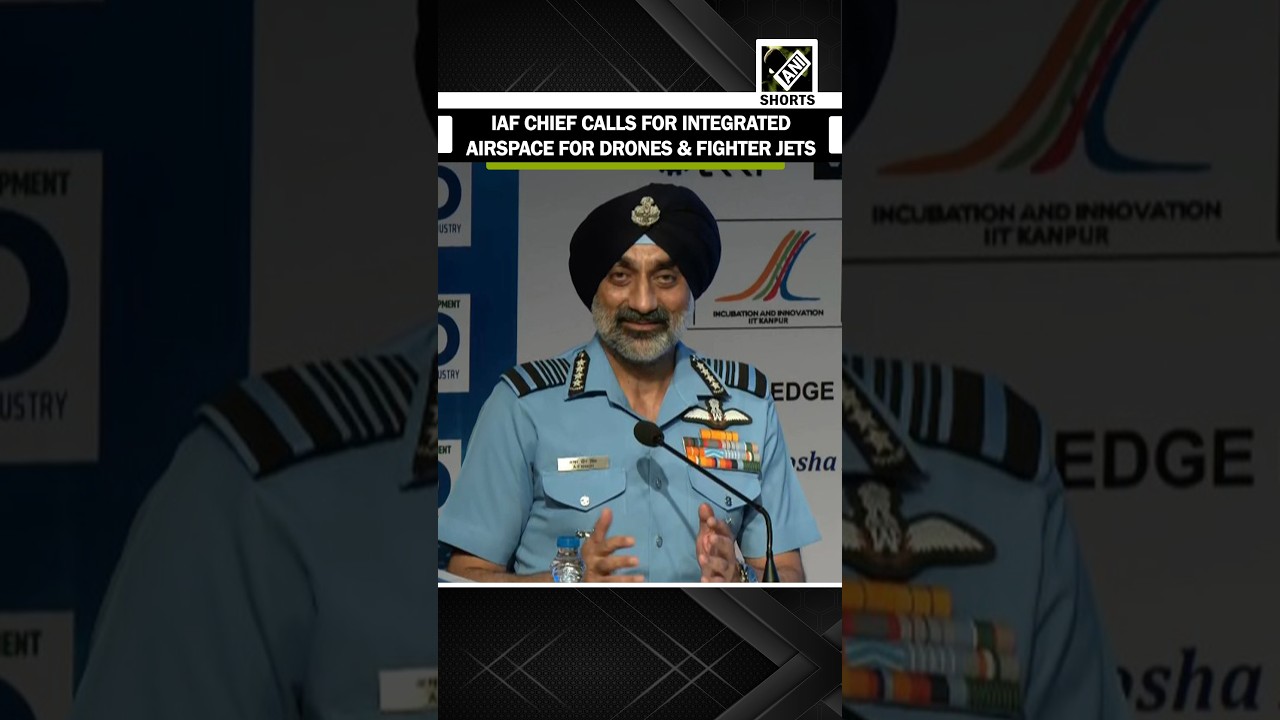 Air Chief Marshal AP Singh calls for integrated airspace for drones and fighter jets