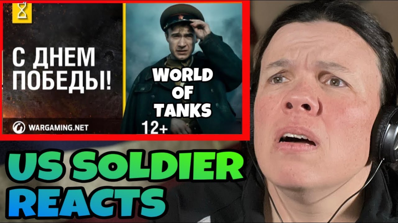 Victory in Europe - World of Tanks Blue Bird (US Soldier Reacts) Синяя птица -9 мая от  Днем Победы!