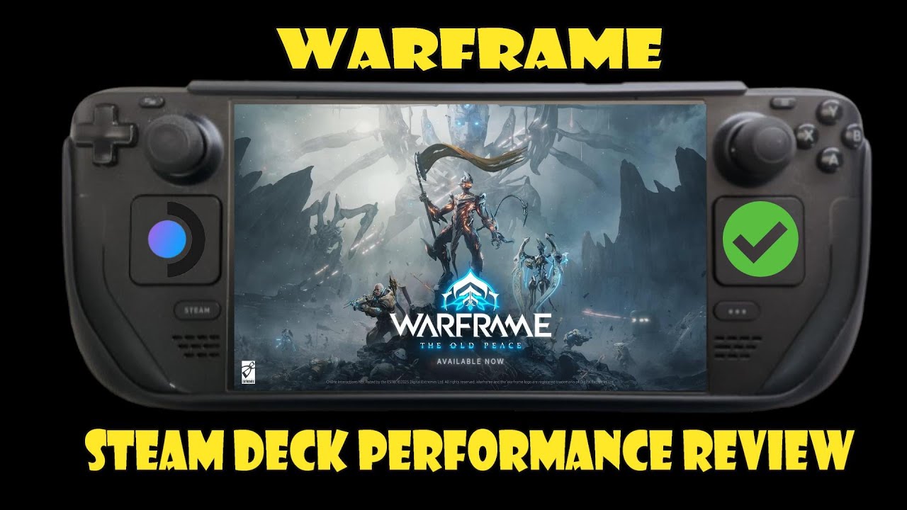 Warframe On the Steam Deck