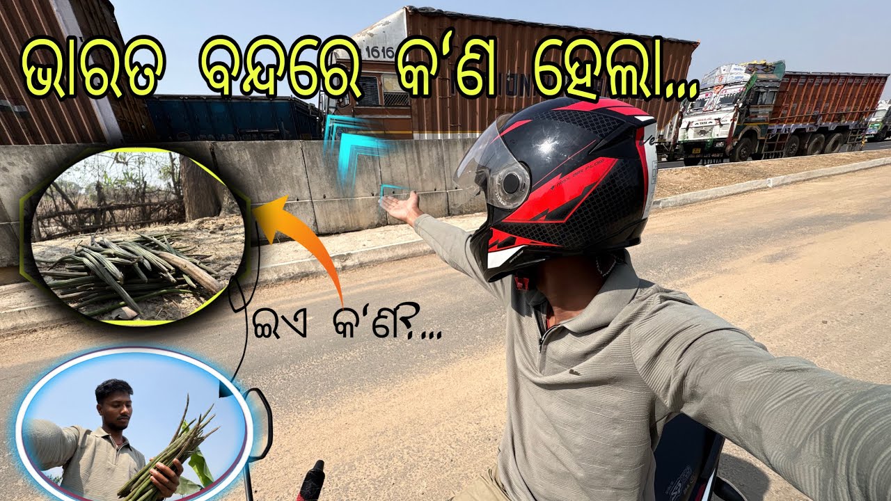ଭାରତ ବନ୍ଦରେ କ'ଣ ହେଲା...🙋‍♂️#dailyvideo#vlog#bharatbandh#youtube#family 