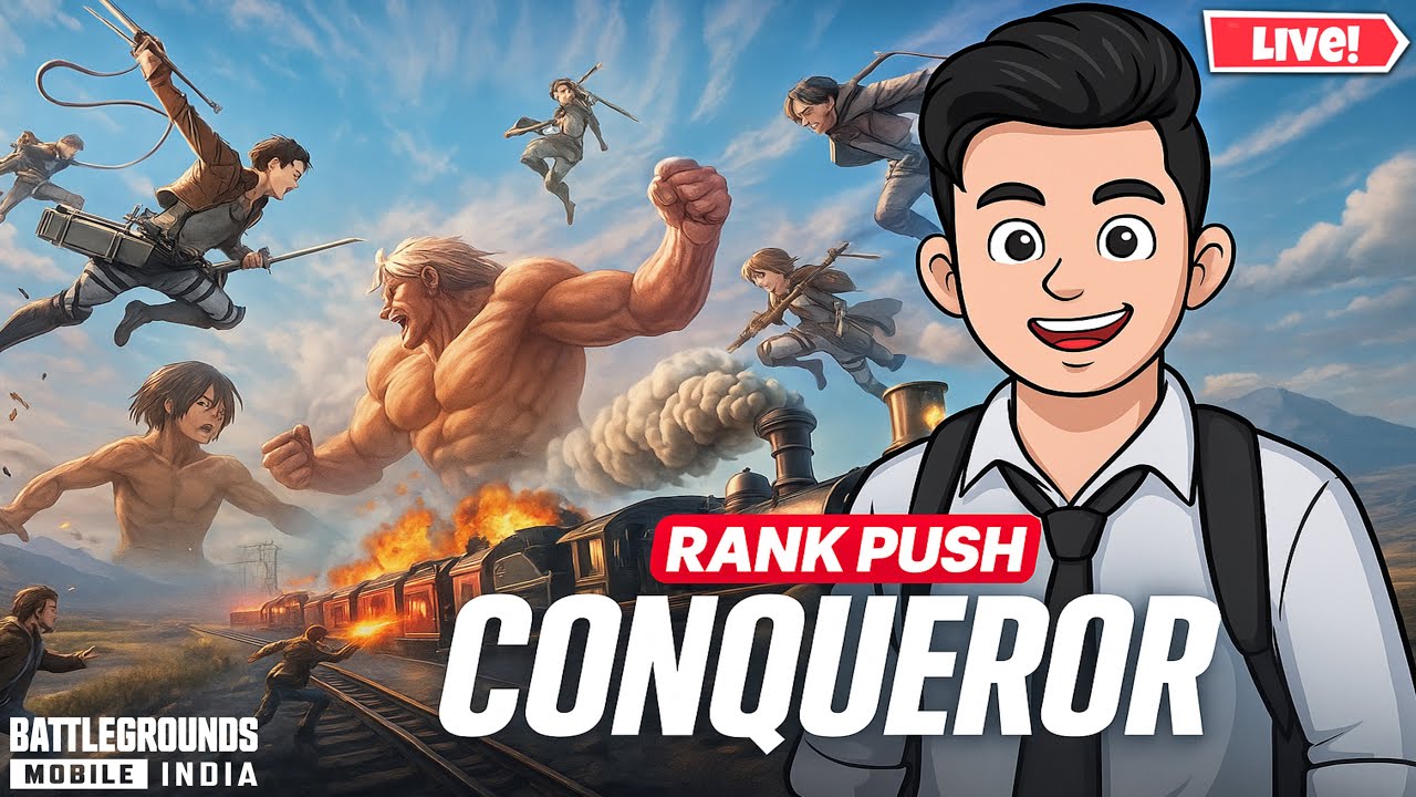 🔴 TOP 100 RANK PUSH🤯| INSANE LOBBY IS BACK🔥| #bgmilive w ANMOL is Playing