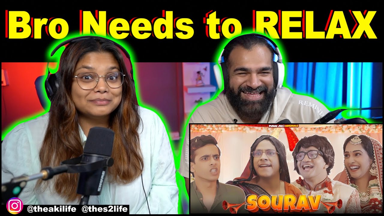 Sourav Di Wedding | Purav Jha Reaction