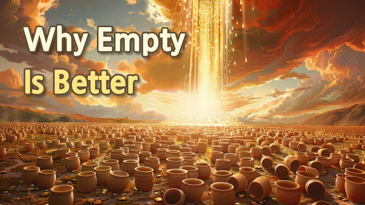 Why Your Emptiness Is Actually a Blessing: Why God Seeks Empty Vessels