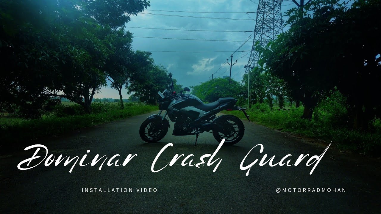 Dominar Crash Guard Installation | 
