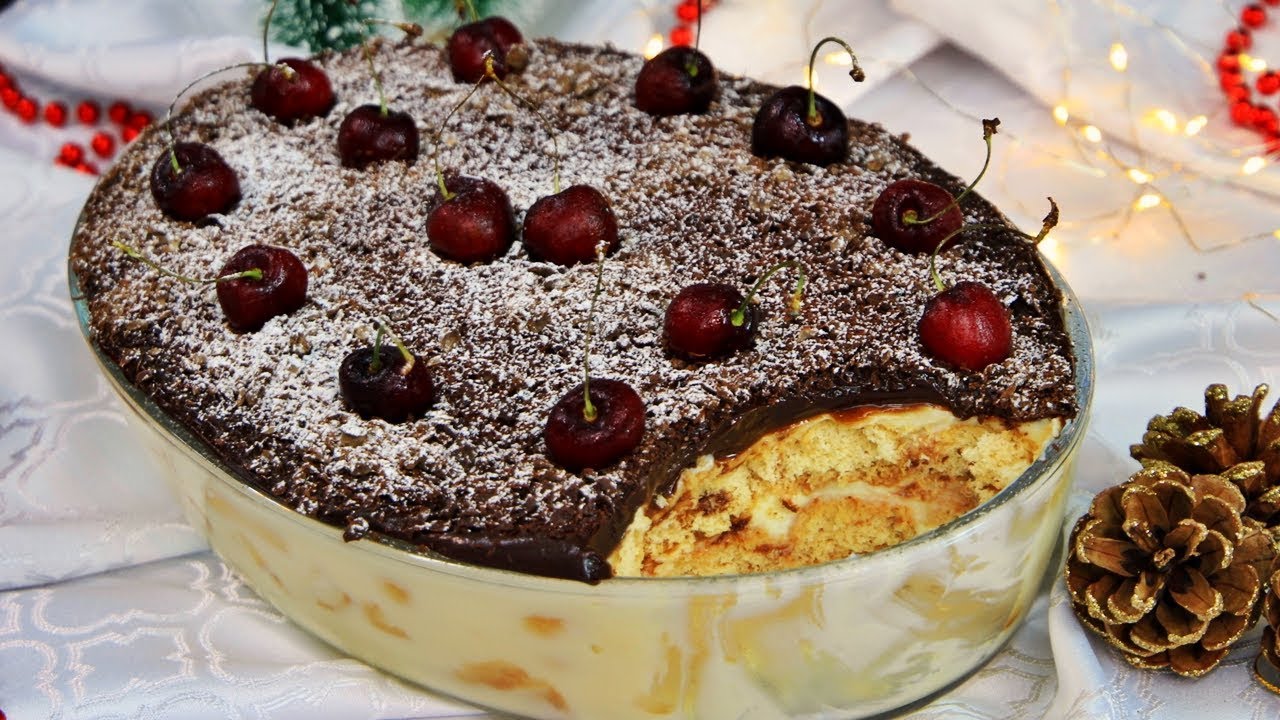 PAVÊ NATALINO SUPER FÁCIL, RÁPIDO E SIMPLES DE FAZER | SOBREMESA DE NATAL