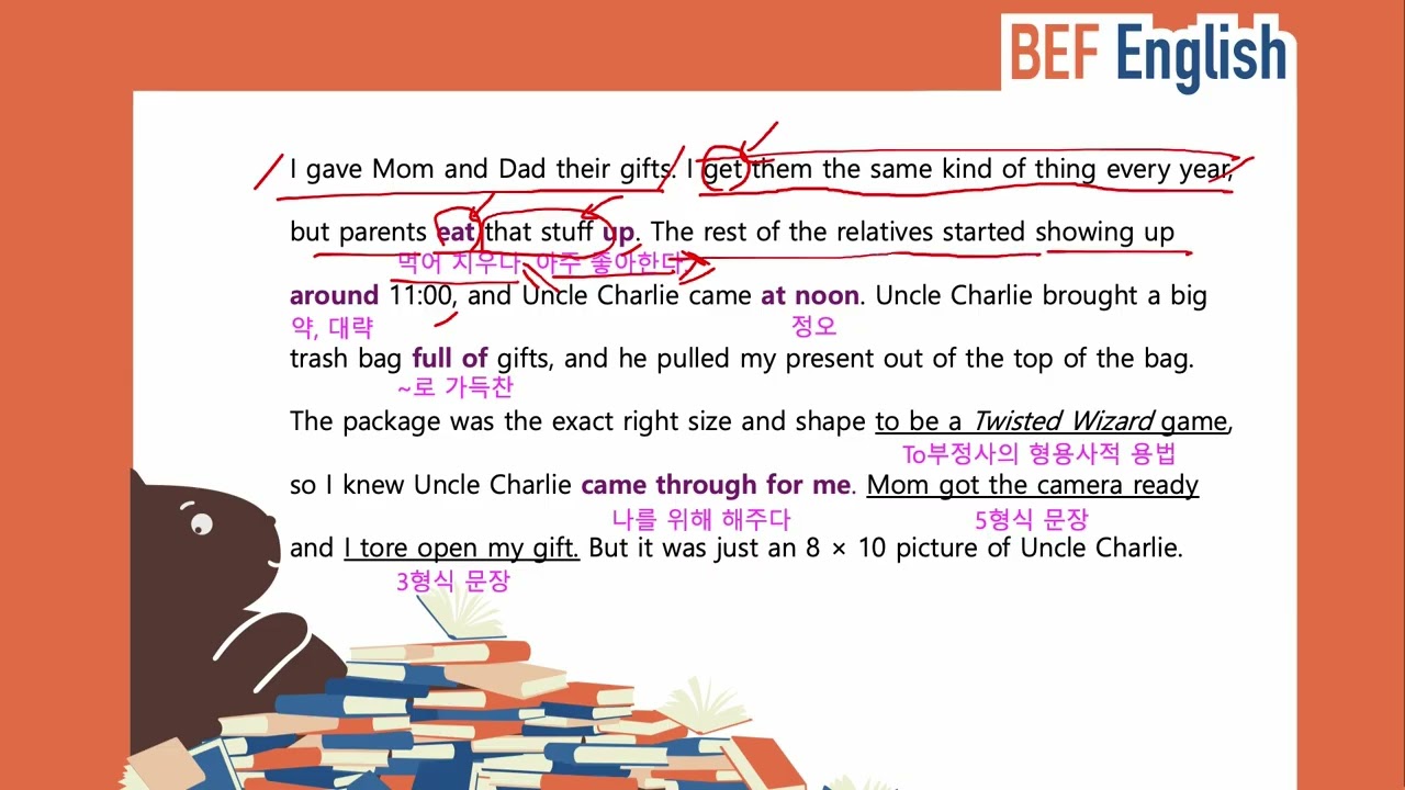 Diary of a wimpy kid reading 35th(p119~124)