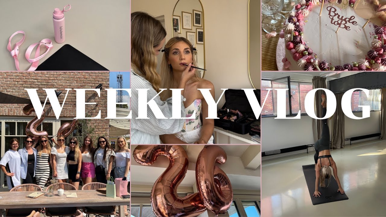 rozlučka se svobodou, girls trip, jak být produktivní, pilates 🌼