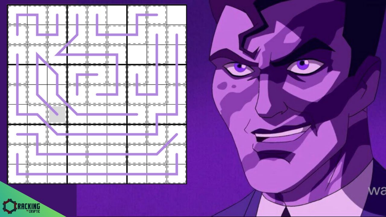 The Purple Man:  This is sudoku GENIUS.