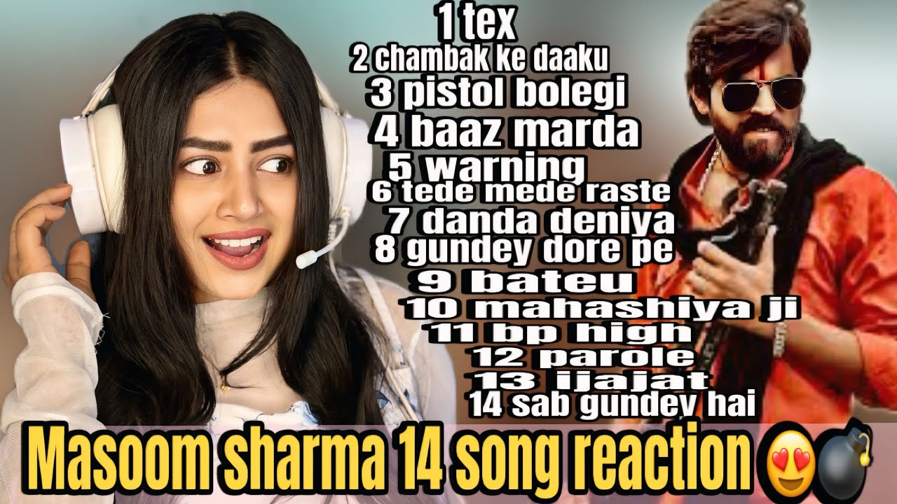 Chambal K Dakku | Masoom Sharma | 14 Song Reaction |