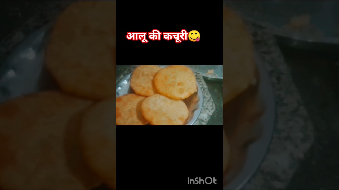Aalu ki kachori  😋   