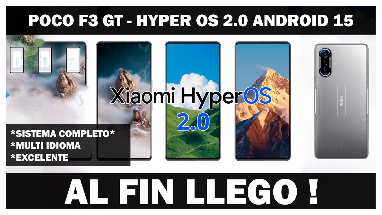 Redmi K40 Gaming - Hyper OS 2.0 LLEGO ! LO HEMOS LOGRADO ! HYPER OS 2.0 EN ESPAÑOL FUNCIONA TODO !