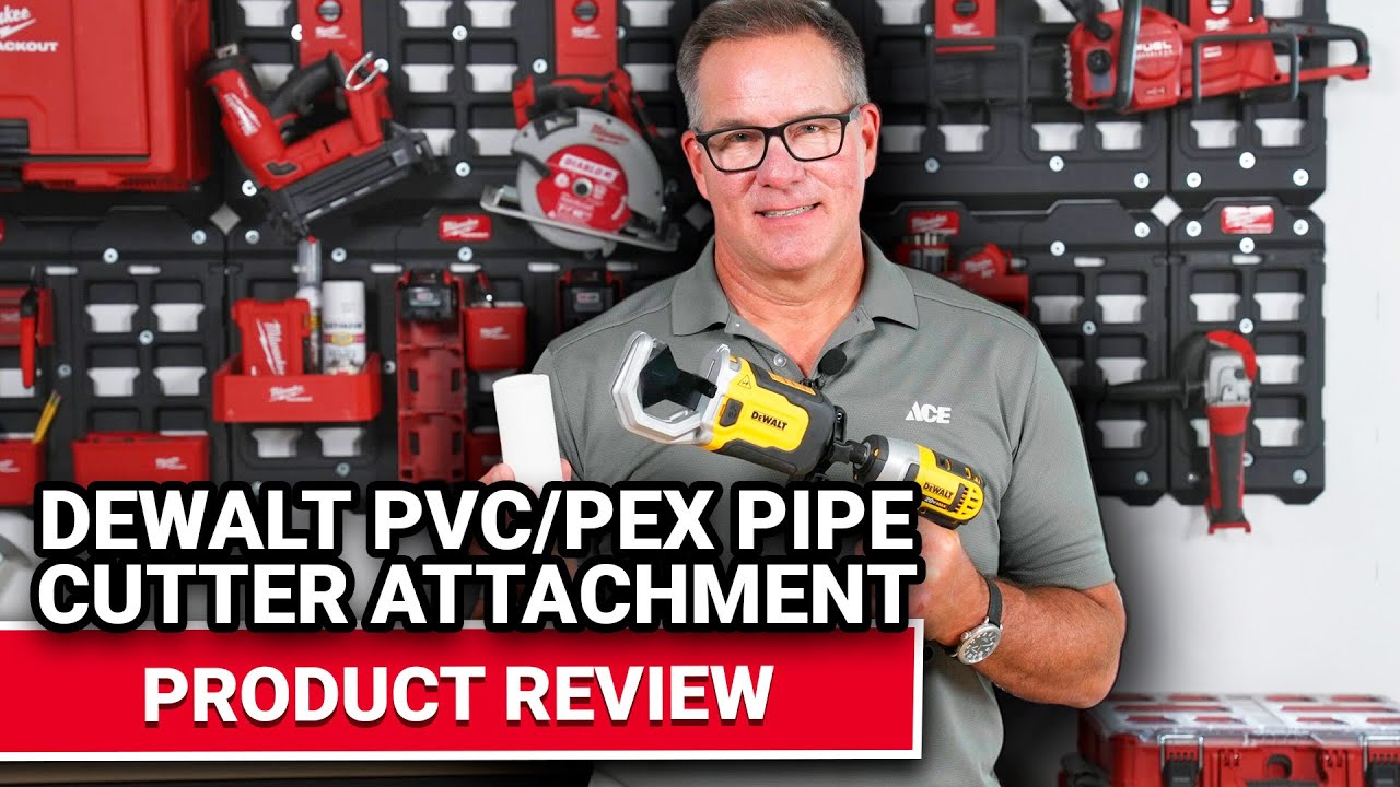 DeWalt PVC/PEX Pipe Cutter Attachment Product Review - Ace Hardware