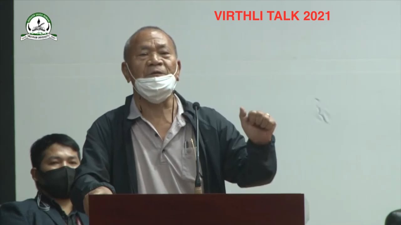 Mizoram University VIRTHLI TALK 2021 - M. Lalmanzuala