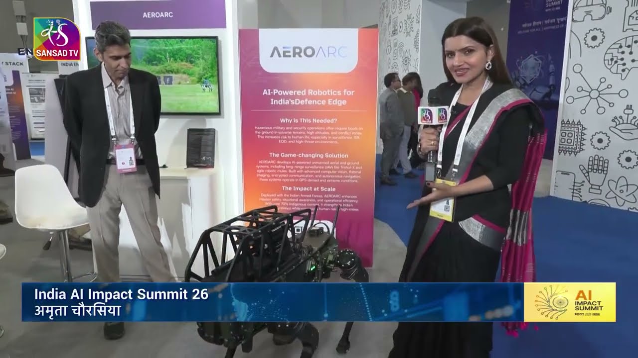 सरहद का AI सैनिक : AeroArc Robotic Mule | 20 February, 2026