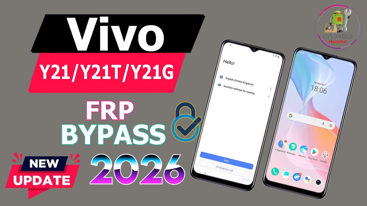 New Update Vivo Y21 Frp Bypass✅ Android 13 ✅Vivo Y21 (V2111) Google Account Bypass ✅ Without Pc 2026