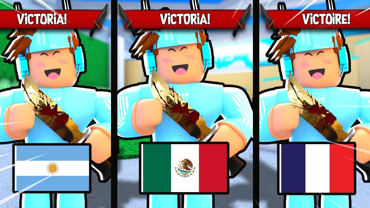 I Played MM2 In EVERY COUNTRY...