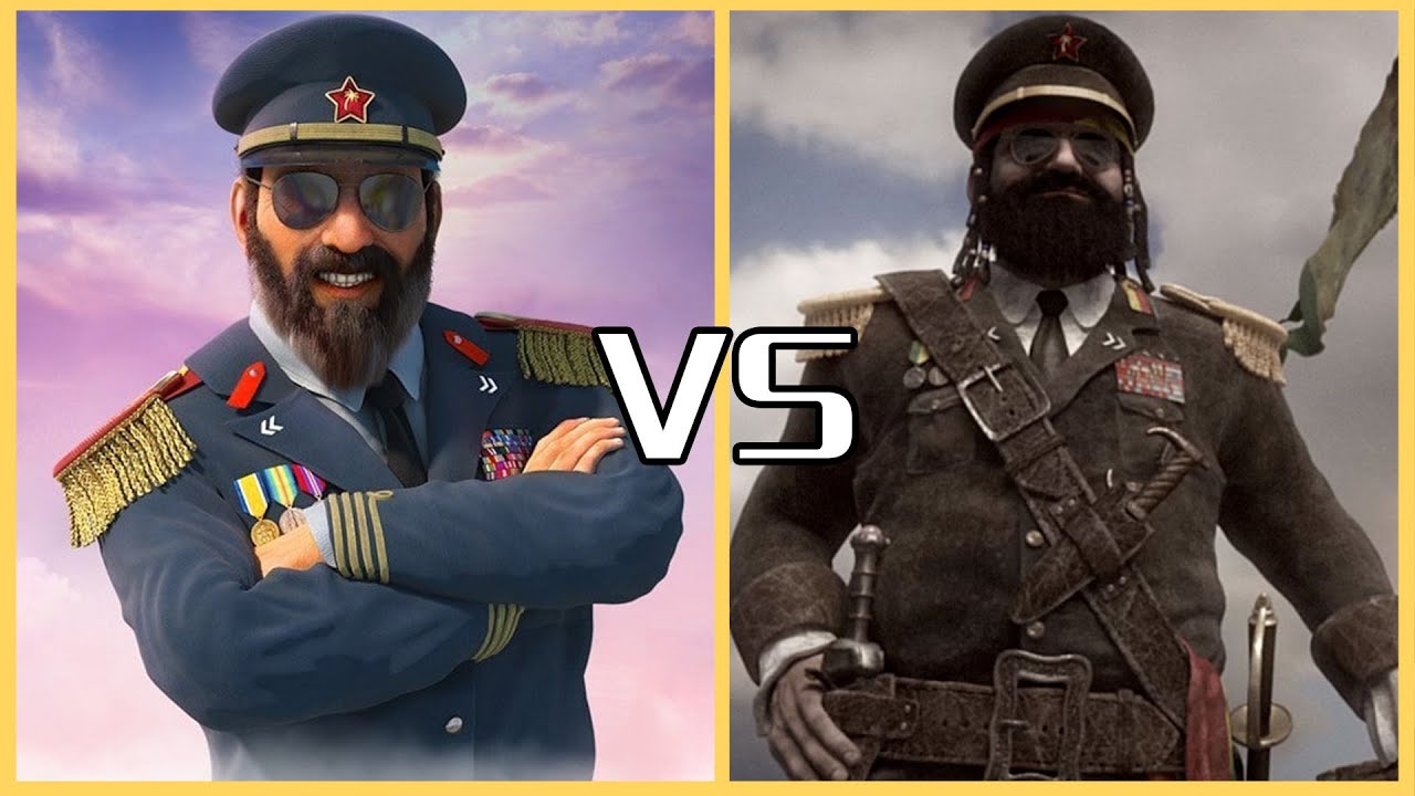 Tropico 6 VS Tropico 5