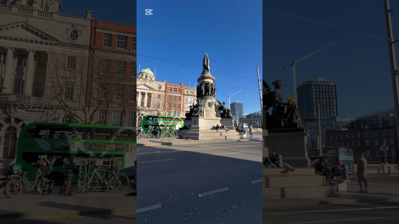 Dublin #dublin #ireland #travel #europe #irelandtravel #dublinwalk #sunnyday #visitdublin