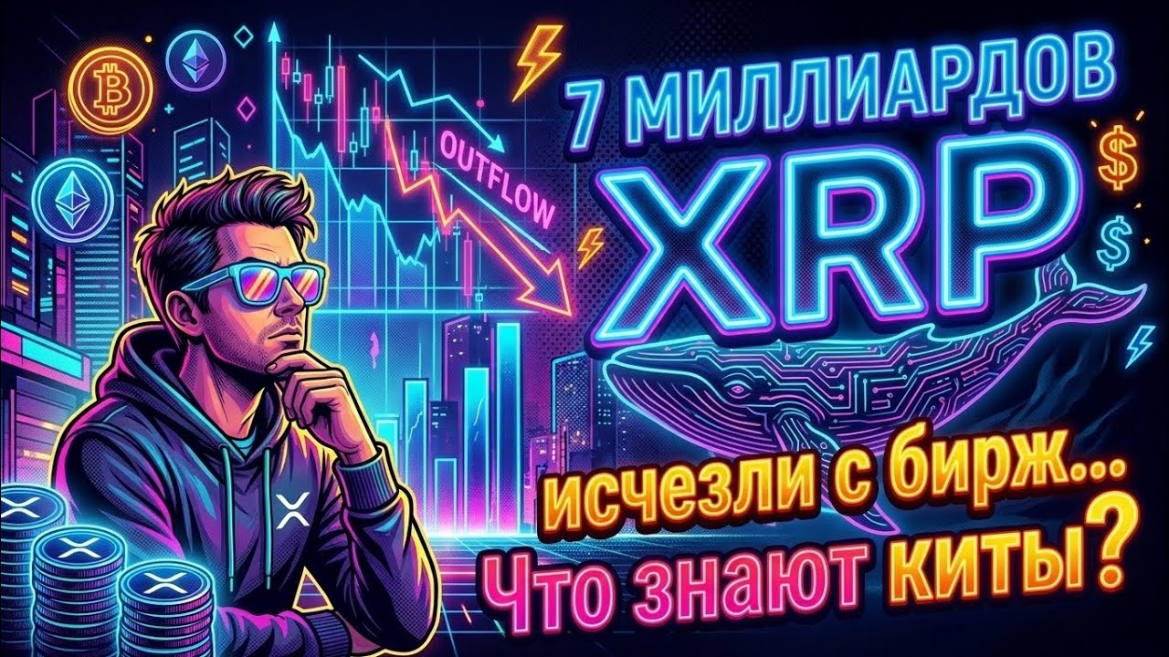7 МИЛЛИАРДОВ XRP исчезли с бирж… Что знают киты?