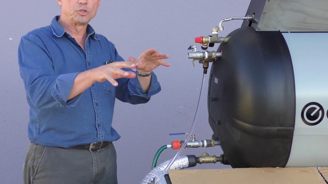 Commissioning the Heat Transfer Fluid