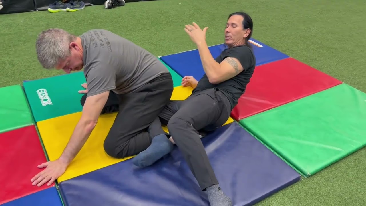 Figure-4 Leg Trap to Tap