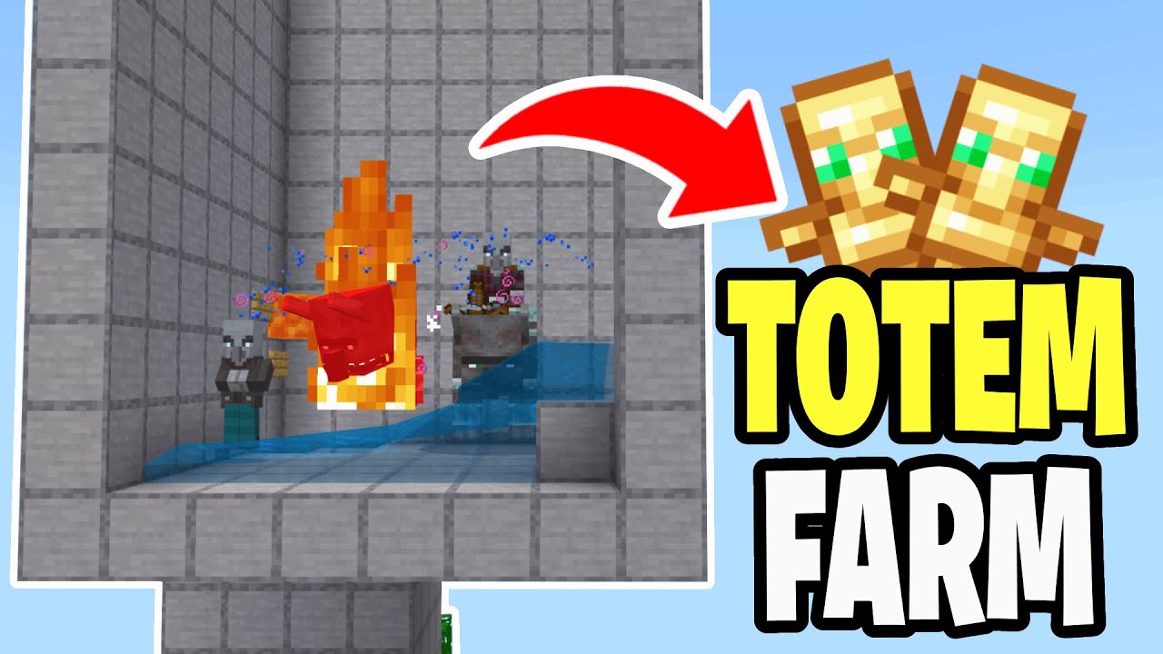 Как создать ферму тотемов в Minecraft Bedrock 1.21!
