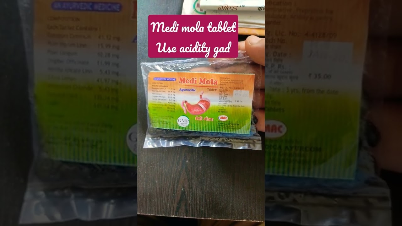 Medi mola tablet review #gas #acidity #shorts