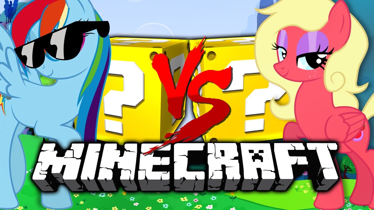 PONIES can use TNT?! *My Little Pony* Lucky Blocks! in Minecraft!