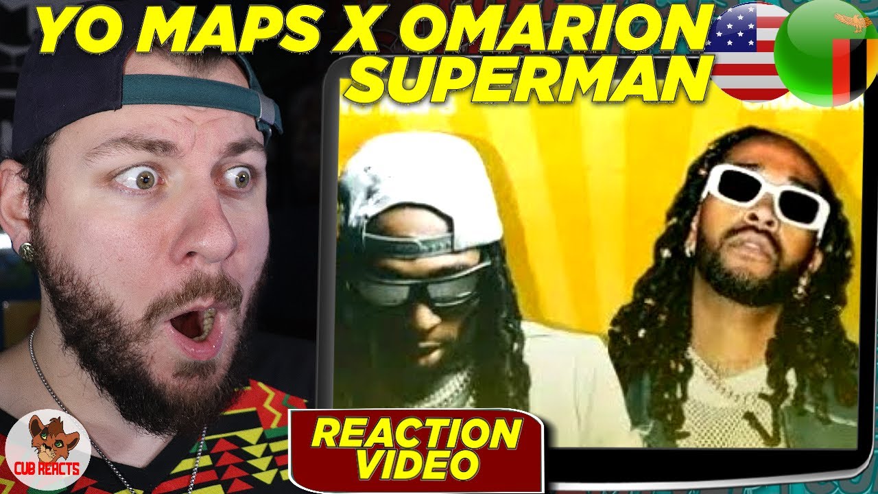 🇿🇲 ZAMBIA MEETS THE USA! 🇿🇲 | Yo Maps and Omarion - Superman | #CUBREACTS