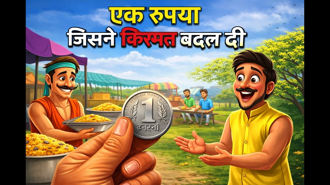 “एक रुपया जिसने किस्मत बदल दी | IMAANDAAR TAJIR|HINDI KAHANIYA|HINDI STORIES| HINDI MORAL STORIES