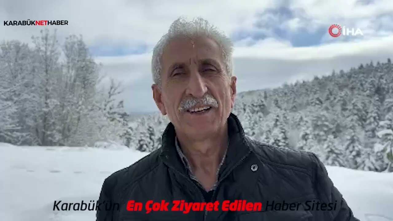KAR SONRASI KARTPOSTALLIK MANZARALAR DRONLA GÖRÜNTÜLENDİ
