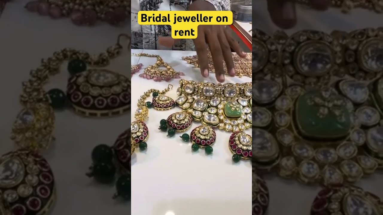 Bridal Jewellery on rent Delhi | #shorts #youtubeshorts #shortsyoutube