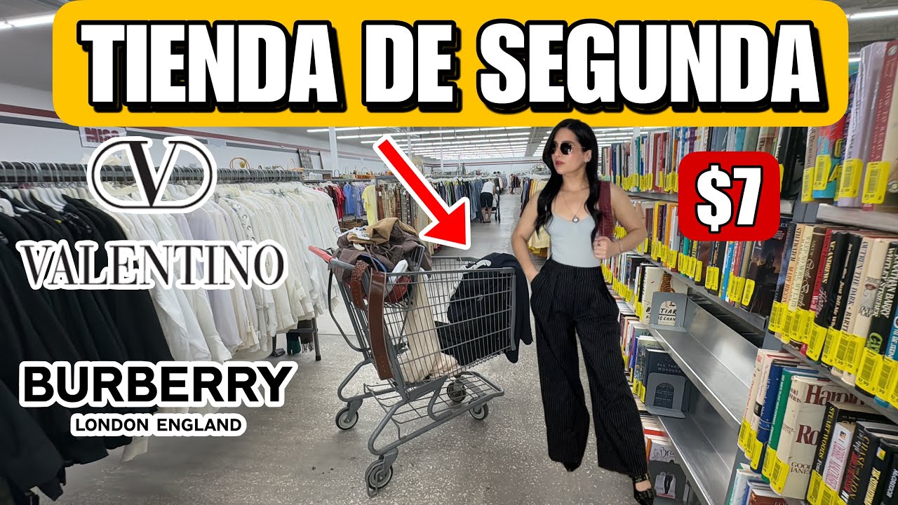 IMPACTADA 😱 CARTERA VALENTINO POR $7, BLAZER BURBERRY VINTAGE😳 ROPA USADA DE BARATA!