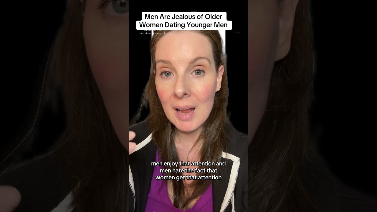 Мужчины ревнуют к женщинам постарше, которые встречаются с молодыми мужчинами #токсичнаямужествен...