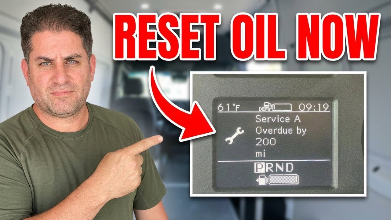 VS30 907 2019+ Mercedes Sprinter Oil Reset