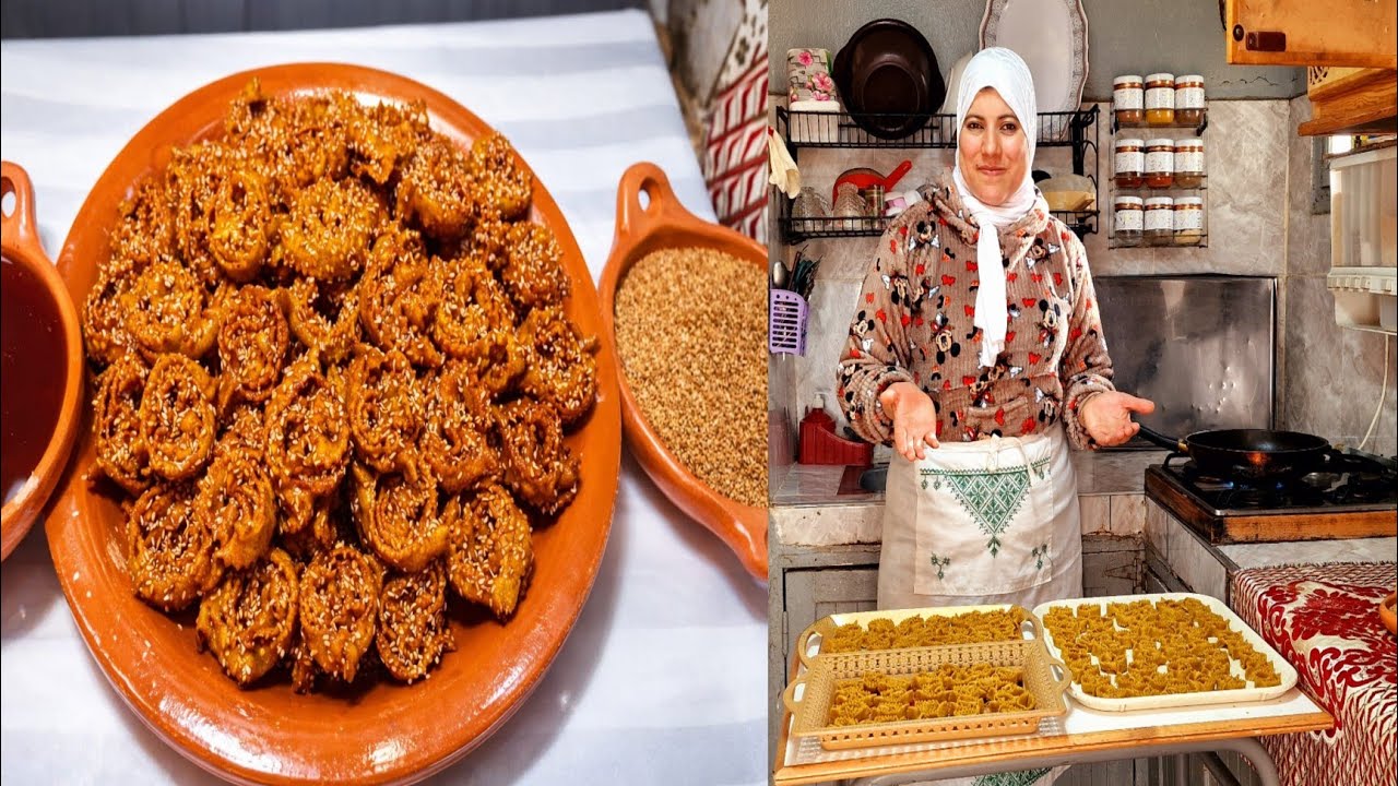 رمضان🌙 مبارك🫶 سعيد الشباكيه اللوز زوينه🔥 ما شاء الله طريقه زوينه ورائعه خوتي وهشه وتدب في الفم