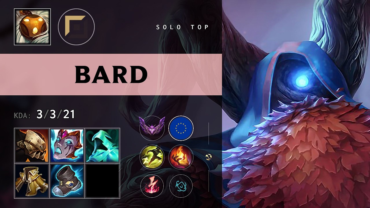 Bard Top vs Kalista - EUW Master Patch 26.14
