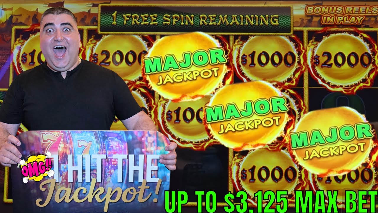 3 MAJORS in ONE Dragon Link Session… UNREAL - Up To $3,125 Max Bets | PART- 5