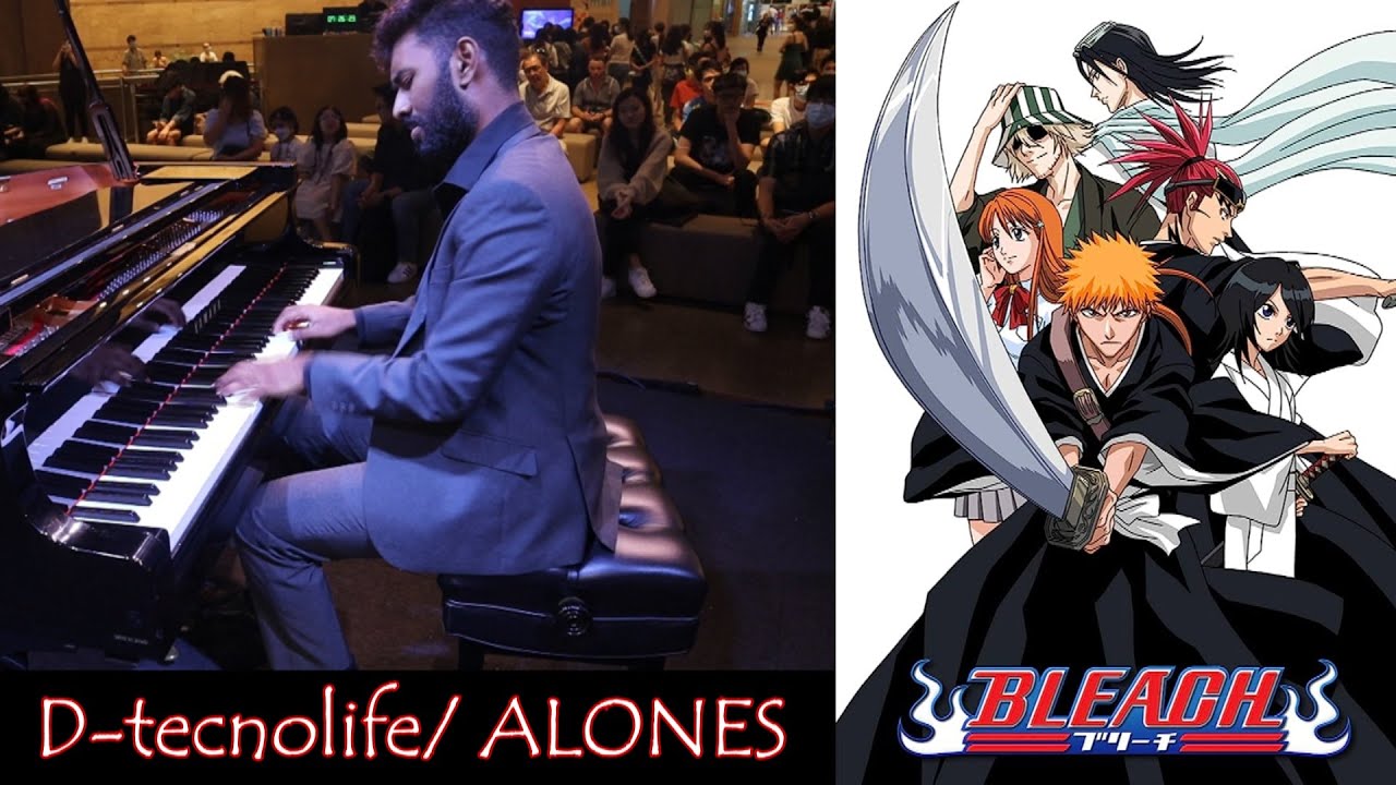 I played Bleach opening songs for a concert D-Tecnolife / ALONES【 Piano ピアノ 】