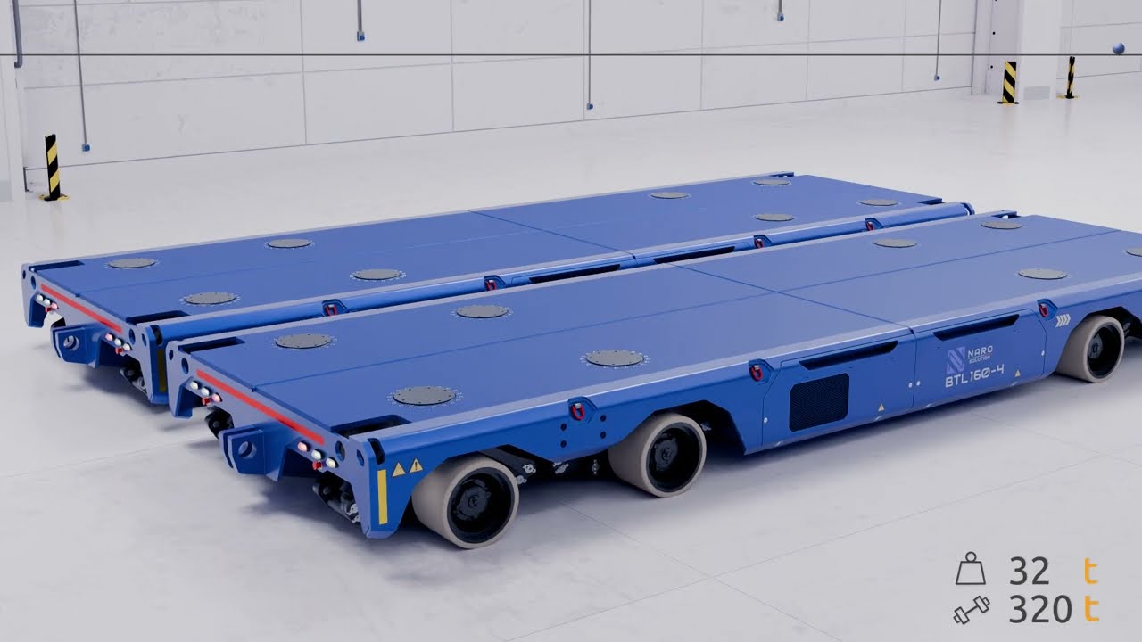Full Electric SPMT - Self Propelled Modular Trailer