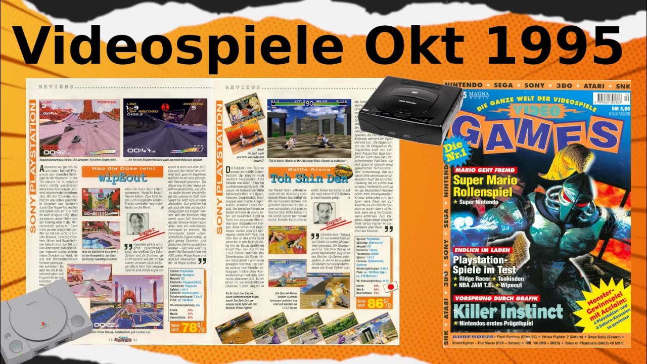 So waren Retrospiele im Jahre 1995 - Oktober vor 30 Jahren - eine Zeitreise