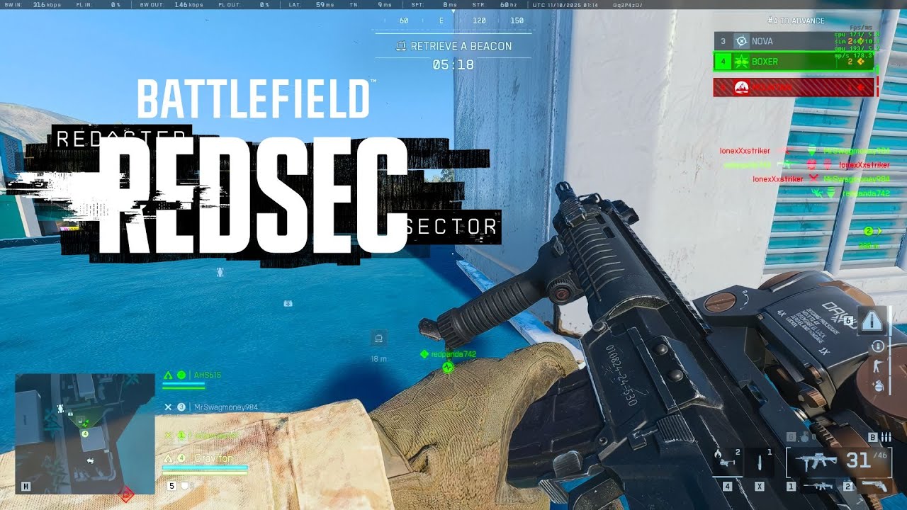 Gauntlet | Battlefield 6 REDSEC Gameplay 24 (No Commentary)